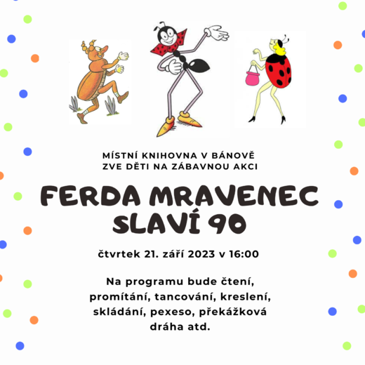 Bílý s Tečkami Včely Pozvánka na Dětské Narozeniny.png